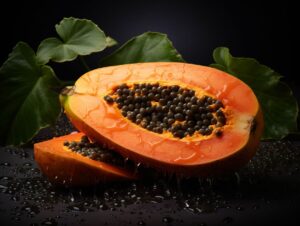 photography of papaya
