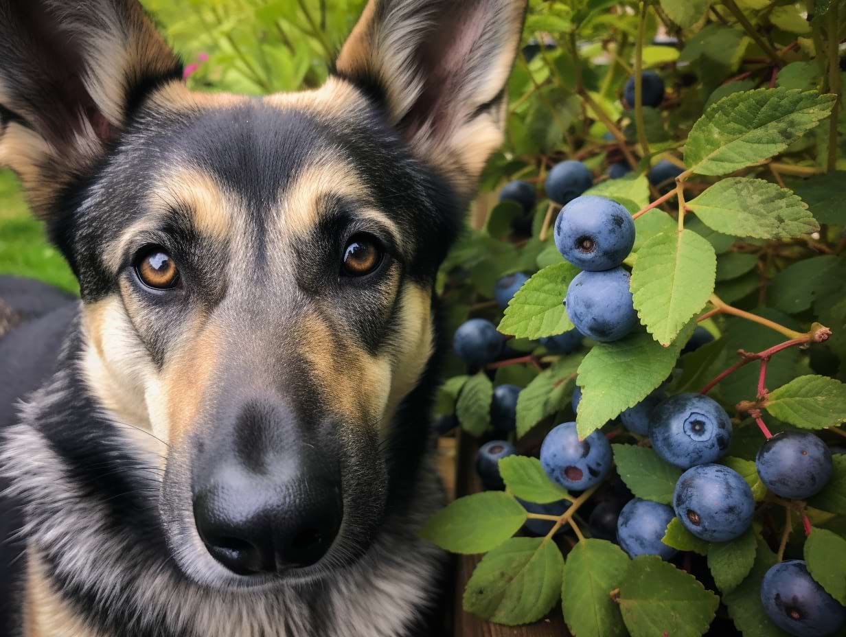 a-photography-of-a-german-shepherd-with-blueberies